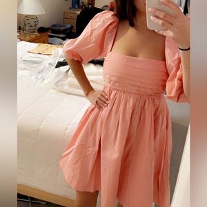 Abercrombie Puff Sleeve Mini Dress